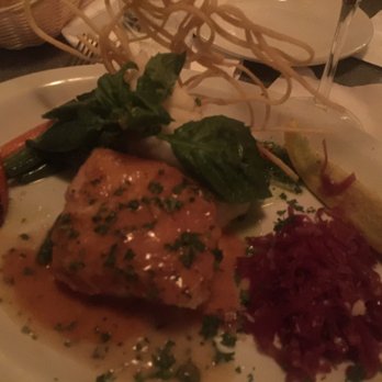 Moxie - Halibut with lobster bisque sauce - New American Near Me - Sacramento, California