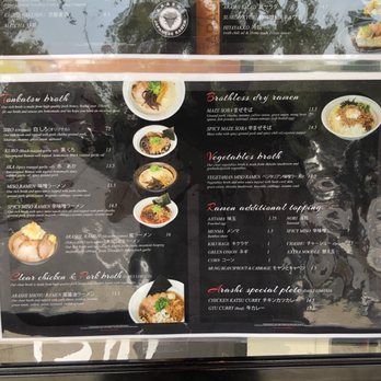 Ramen ARASHI - Menu - Ramen Near Me - Fremont, California Ramen ARASHI - Menu - Ramen Near Me - Fremont, California