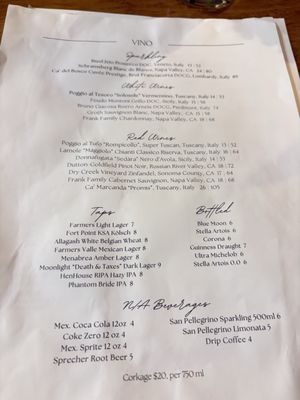 Menu photo 5 Sapori Ristorante San Rafael, CA Menu photo 5 Sapori Ristorante San Rafael, CA