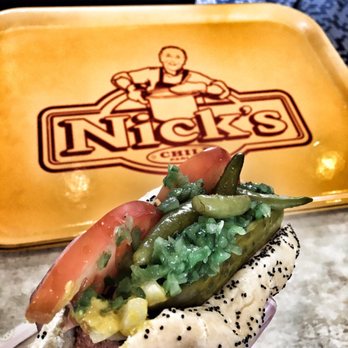 Nick's Chili Parlor - A real Chicago dog in Indianapolis! - Fast Food Near Me - Indianapolis, Indiana Nick's Chili Parlor - A real Chicago dog in Indianapolis! - Fast Food Near Me - Indianapolis, Indiana
