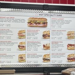 Firehouse Subs - Menu
