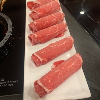 Tabu Shabu - A large order of angus ribeye, $24. - Japanese Near Me - Thousand Oaks, California