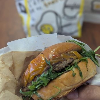 Eggbred - Truffle crunch burger - Breakfast & Brunch Near Me - La Habra, California Eggbred - Truffle crunch burger - Breakfast & Brunch Near Me - La Habra, California
