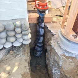 RLD Fire Protection - New 4" underground supply to Ojai Library