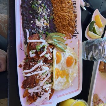 Breakfast Republic - Chilaquiles with added Avocado - Breakfast & Brunch Near Me - Irvine, California Breakfast Republic - Chilaquiles with added Avocado - Breakfast & Brunch Near Me - Irvine, California