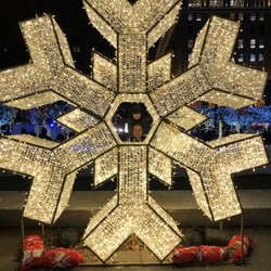 Cleveland Foundation Ice Rink - Fun Instagram photo ops