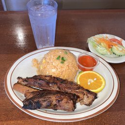 S-2. B.b.q. Pork Spare Rib Dinner S-2. B.b.q. Pork Spare Rib Dinner