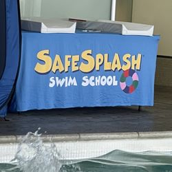 SafeSplash Swim School - Long Beach Bellflower/Sterns - Safe Swim sign