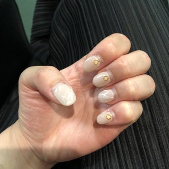 M&M Studio - My left hand, still good and almost flawless, since April 27th, done by Midori - Hair Salons Near Me - New York, New York