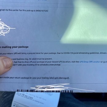 The UPS Store - They wouldn't even take package per letter sent. This is how you treat a disabled vet?? Shame on you - Shipping Centers Near Me - Irvine, California