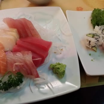 Tokyo Garden - Sashimi Deluxe ($17.95) and California Roll ($3.50) - Chinese Near Me - Redding, California Tokyo Garden - Sashimi Deluxe ($17.95) and California Roll ($3.50) - Chinese Near Me - Redding, California