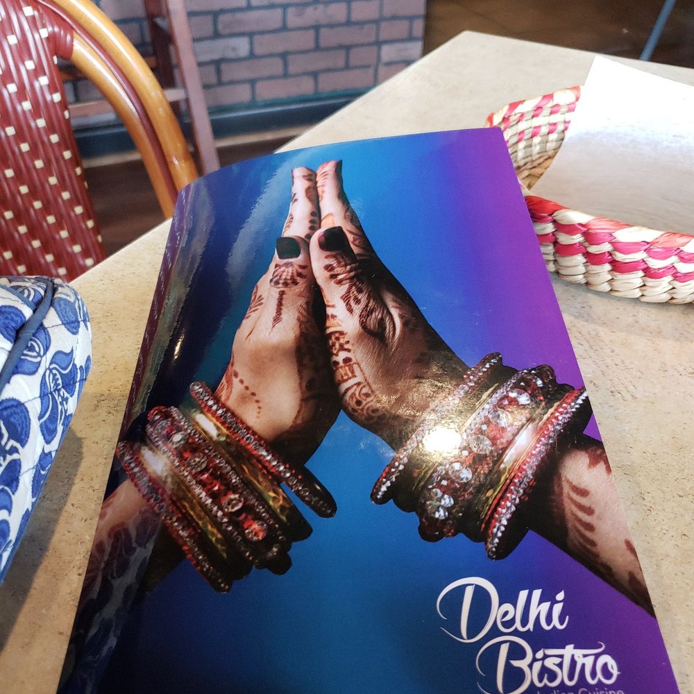 Cover of menu.