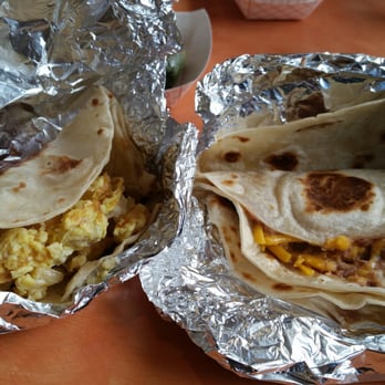 Taco Palenque McPherson - Potato and egg breakfast taco and bean and cheese taco. - Mexican Near Me - Mcpherson, Texas Taco Palenque McPherson - Potato and egg breakfast taco and bean and cheese taco. - Mexican Near Me - Mcpherson, Texas