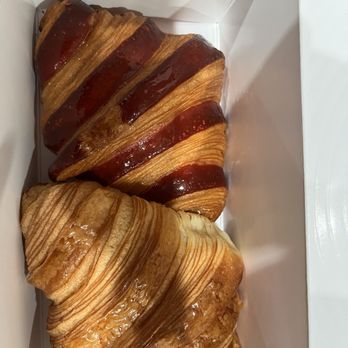 Delight Pastry - Butter and raspberry croissants. - Desserts Near Me - Pasadena, California