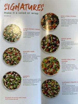 Menu photo 2 Saladworks Murray, PA