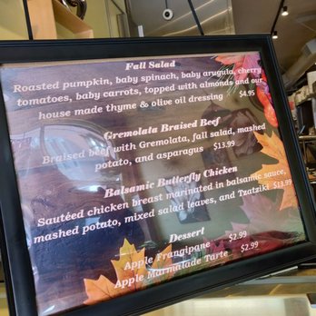 Med Mix - Awesome fall menu! The baked goods are expanding as well. Not just baklavah. - Mediterranean Near Me - Seattle, Washington