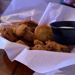 The Yellow Jacket Restaurant - Fried pickles