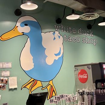 White Duck Taco Shop - a blue duck - Tacos Near Me - Nashville, Tennessee White Duck Taco Shop - a blue duck - Tacos Near Me - Nashville, Tennessee