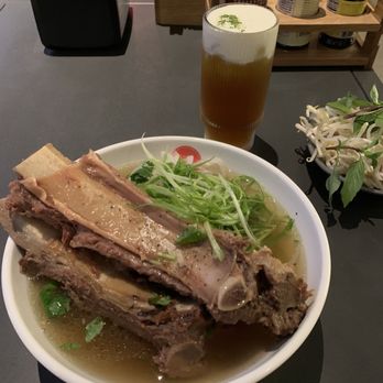 Soup Shop - Pho ribs, generous helping and well presented- clean and good quality. - Vietnamese Near Me - Irvine, California Soup Shop - Pho ribs, generous helping and well presented- clean and good quality. - Vietnamese Near Me - Irvine, California