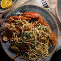 Sikè - Lobster Linguine - so flavorful!