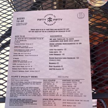Fifty Fifty Brewing - Breweries Near Me - Truckee, California