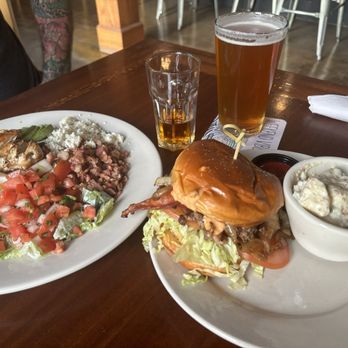 Champion Field - Cobb salad and champion burger with bacon. - Salad Near Me - Imperial Beach, California