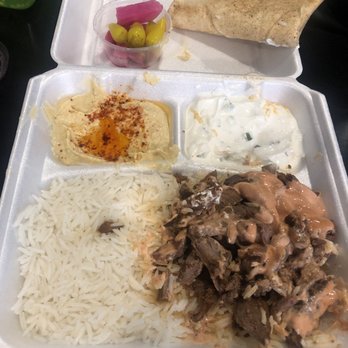 Best Shawarma - Ripped off portion. Usually get shawarma over the whole bed of rice. - Middle Eastern Near Me - Glendale, California Best Shawarma - Ripped off portion. Usually get shawarma over the whole bed of rice. - Middle Eastern Near Me - Glendale, California