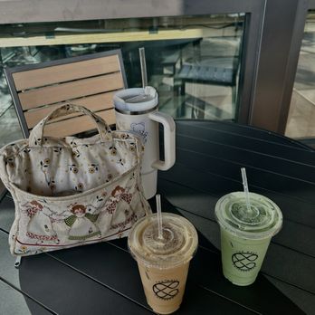 The Well Coffeehouse - A biscotti ice, coffee with oat milk and a Matcha latte - Coffee & Tea Near Me - Clovis, California The Well Coffeehouse - A biscotti ice, coffee with oat milk and a Matcha latte - Coffee & Tea Near Me - Clovis, California