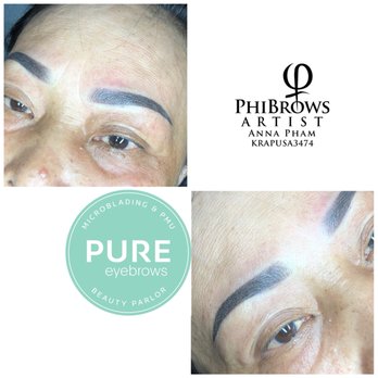 Pure Eyebrows - Soft micro shading over old tatoo. - Makeup Artists Near Me - Houston, Texas Pure Eyebrows - Soft micro shading over old tatoo. - Makeup Artists Near Me - Houston, Texas