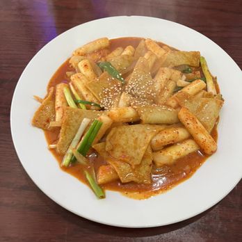 Grandma Noodle - Spicy rice cake (tteokbokki) - Korean Near Me - Houston, Texas Grandma Noodle - Spicy rice cake (tteokbokki) - Korean Near Me - Houston, Texas