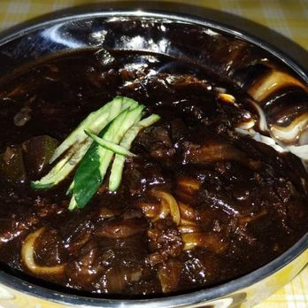 Haneul Cafe - Black bean noodles - Korean Near Me - Hilo, Hawaii