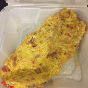 Zaina's Deli and Cafe - Denver omelet (red peppers instead of green) - Cafes Near Me - Reston, Virginia Zaina's Deli and Cafe - Denver omelet (red peppers instead of green) - Cafes Near Me - Reston, Virginia