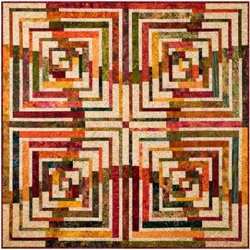 Fabric Essentials - Antelope Canyon Batik Quilt Kit!
