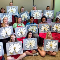 Paint and Sip - Having fun at Paint and Sip!