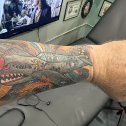 Cherry Blossom Tattoo Studio - My grandfather was a WW2 pilot.