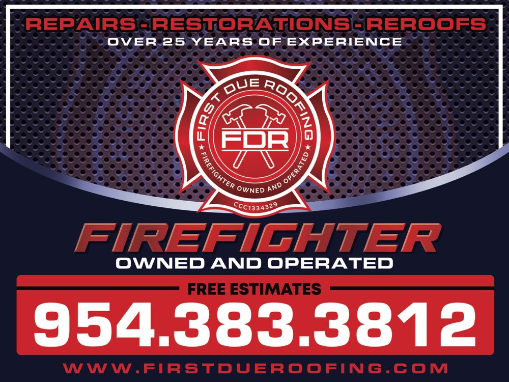 Slide of First Due Roofing