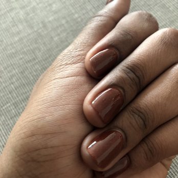 BE Chíc Nails - Dip powder, beautiful color. A very minor imperfection at the tip of the index finger. We'll see how long the polish lasts on that one - Nail Salons Near Me - Bellevue, Washington