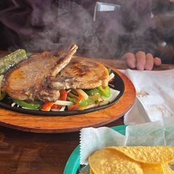 La Fogata Taqueria - Grilled Pork Chop.