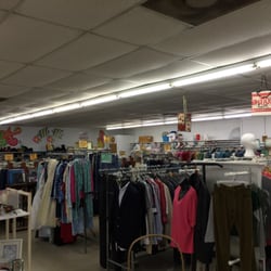 Central Brevard Sharing Center - A wide selection of clothing and shoes (on the back wall).