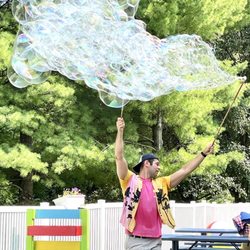 George The Magician And Bubble Extraordinaire - Matthew's bubble show