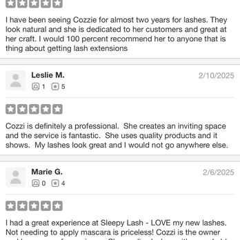 Sleepy Lash - Since yelp's algorithm loves hiding reviews. - Eyelash Service Near Me - Sacramento, California Sleepy Lash - Since yelp's algorithm loves hiding reviews. - Eyelash Service Near Me - Sacramento, California