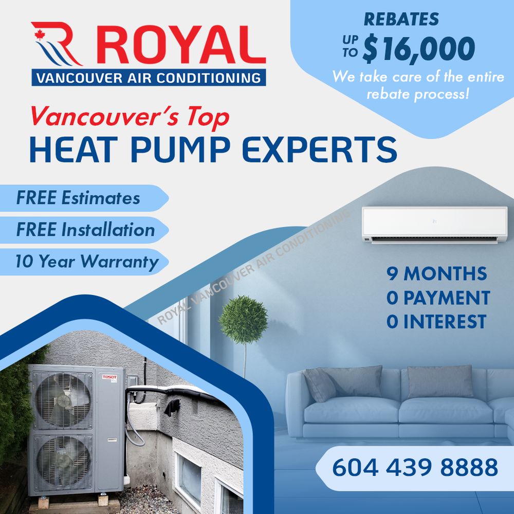 ROYAL VANCOUVER AIR CONDITIONING Updated October 2024 125 21320