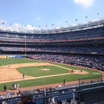 Yankee Stadium - Third baseline view. - Stadiums & Arenas Near Me - Bronx, New York Yankee Stadium - Third baseline view. - Stadiums & Arenas Near Me - Bronx, New York