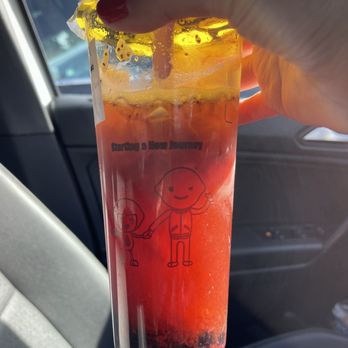 Happy Lemon - Edmonds - Strawberry tea with boba - Bubble Tea Near Me - Edmonds, Washington Happy Lemon - Edmonds - Strawberry tea with boba - Bubble Tea Near Me - Edmonds, Washington
