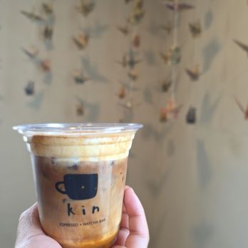 Kin - Carrot cake latte - Coffee & Tea Near Me - Vienna, Virginia Kin - Carrot cake latte - Coffee & Tea Near Me - Vienna, Virginia