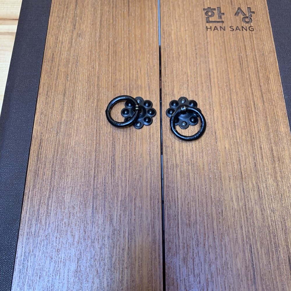 Han Sang - Menu Cover - Korean Near Me - Millbrae, California