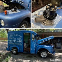 Commercial Water Pump Rebuilders - Water Pump Rebuild for this vintage Ford milk truck turned parade cruiser