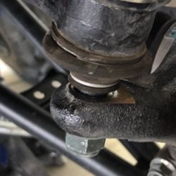 Rosedale Motorsports - Tie rod not tightened down
