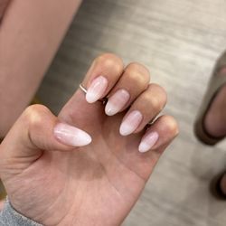 Barby Nails Spa - Same thing if your looking from afar it might not look bad but if your picky about your nails I don't recommend