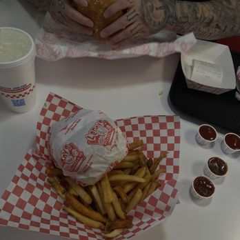 Lenny's Burger Shop - 1. Single Ranch Burger Combo - Burgers Near Me - Glendale, Arizona Lenny's Burger Shop - 1. Single Ranch Burger Combo - Burgers Near Me - Glendale, Arizona